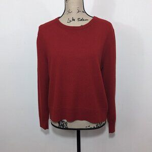 Quince Red Crewneck Sweater